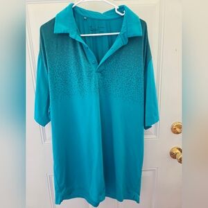 Under Armour Teal Athletic Polo